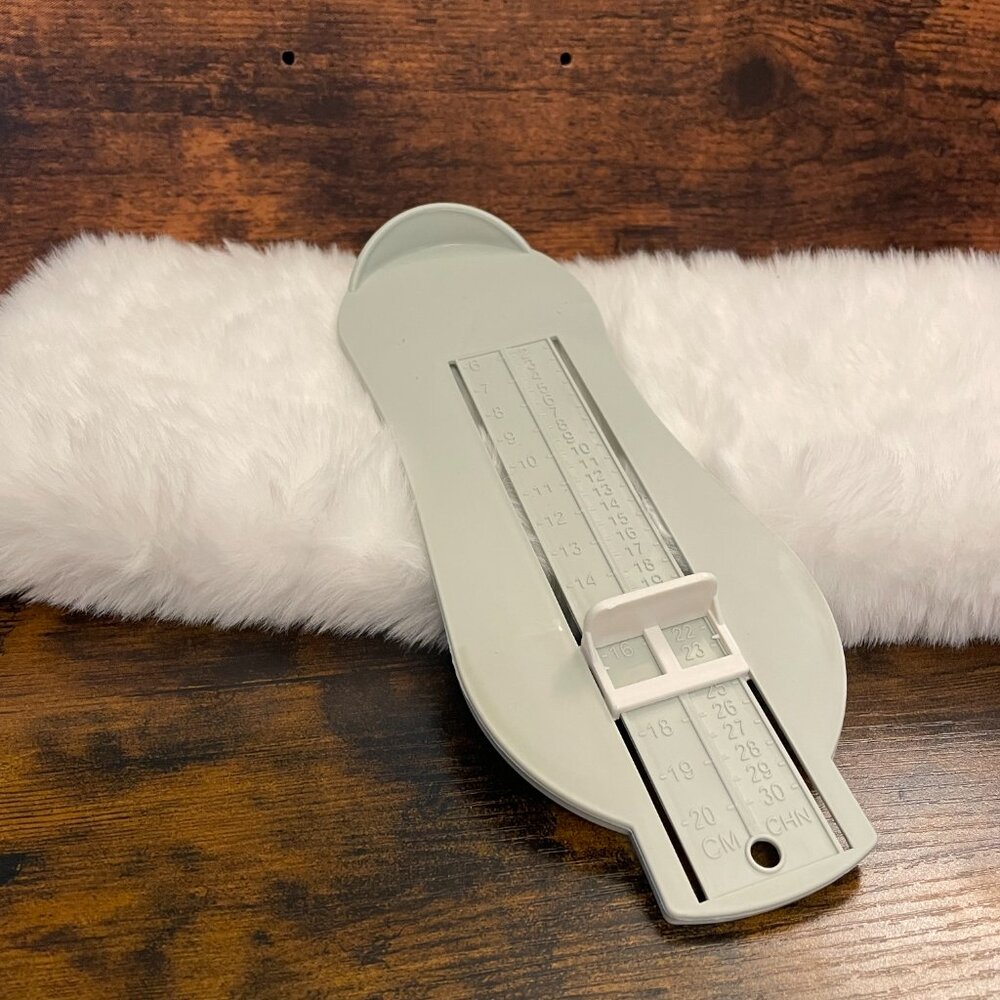 Baby Toddler Foot Measure for Shoe Sizing Pale Blue (SKU: 12IN)